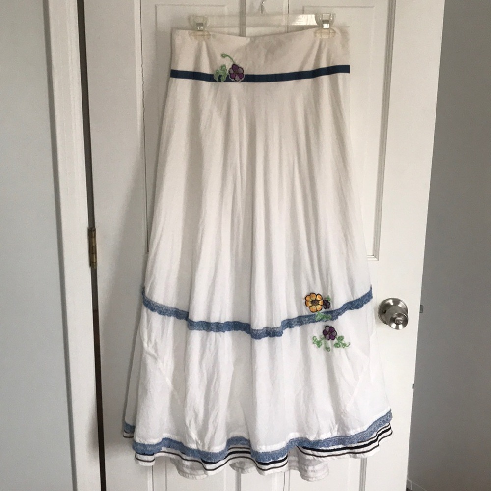 Free People Flower Skirt